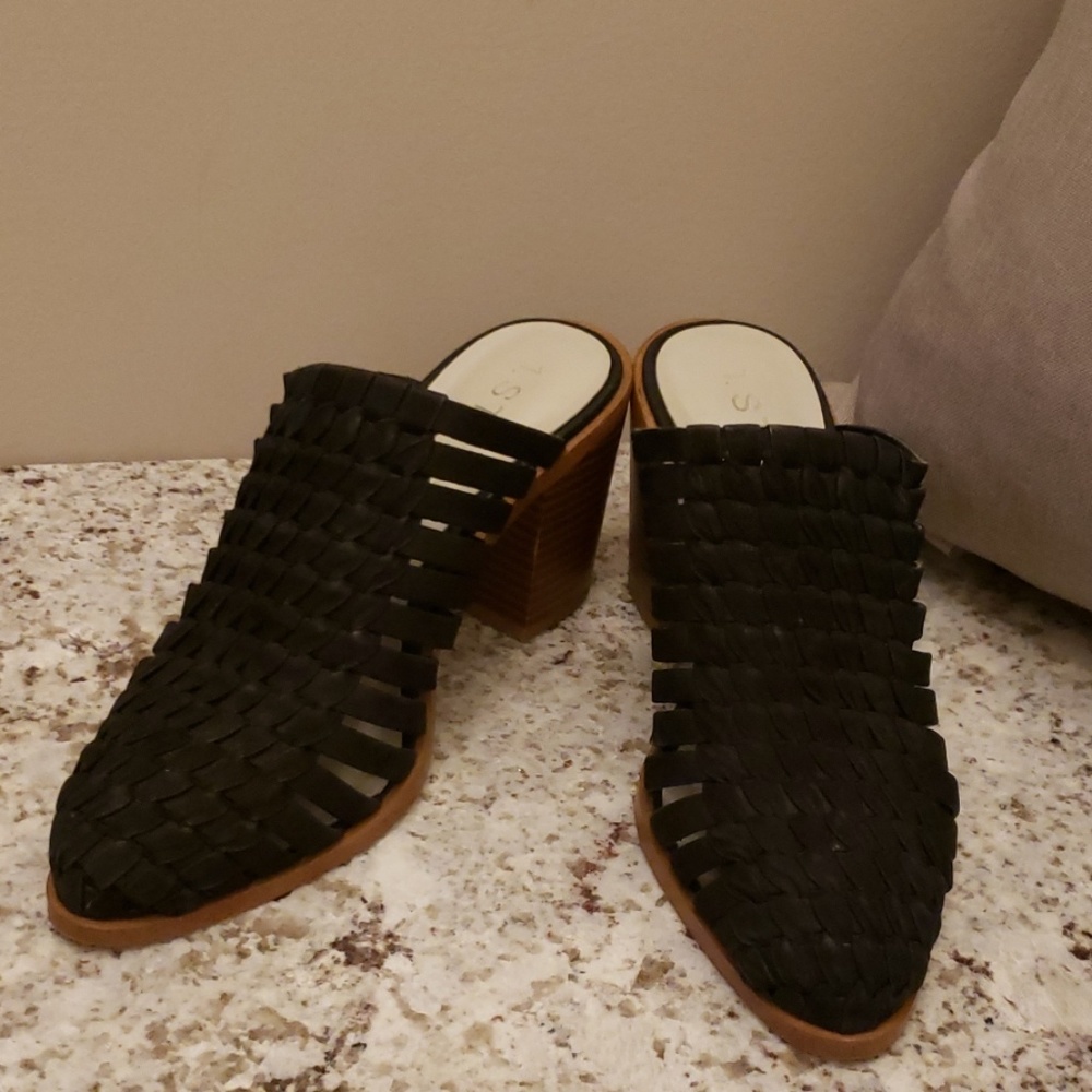 1. State | Licha Leather Mule/Boot Size 9